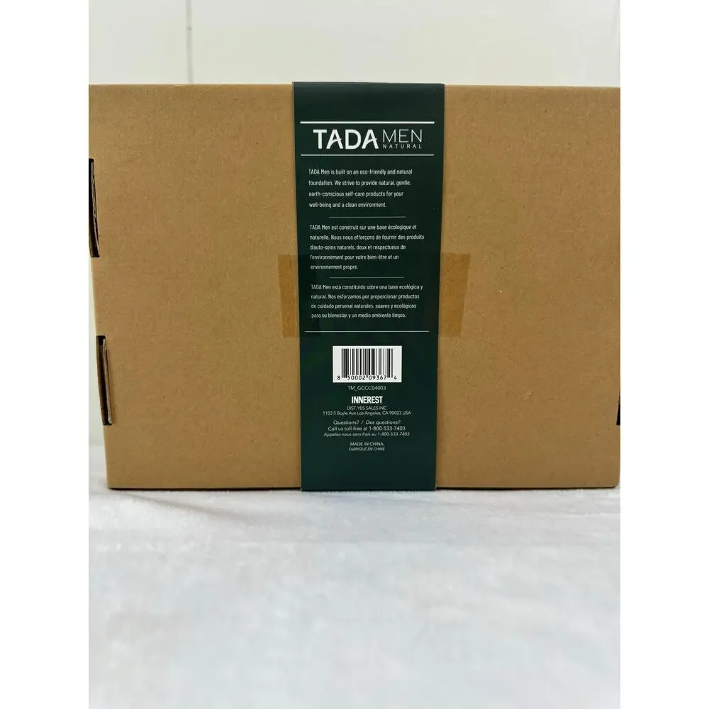 TADA Men Natural Complete Grooming Collection 4-Piece Gift Set
